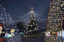 인천 동구, 동인천역 북광장에 크리스마스 트리 점등
